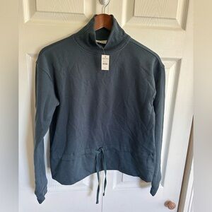 Haven Well Within Funnel Neck Pullover Sweatshirt – Blue Gray – Size M – NWT